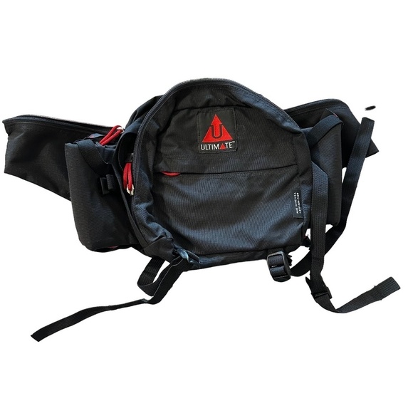 Ultimate Other - Ultimate Fanny Pack 2 Water Bottle Waist Bag Black